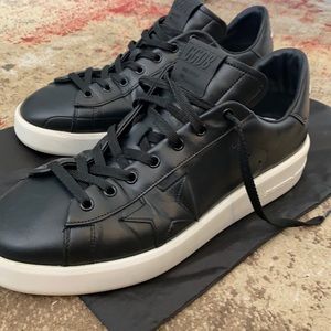Golden goose pure star black 11
